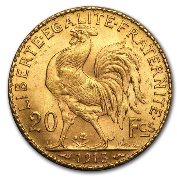 20 Francs Marianne Coq - Pièce Or investissement - Or Connect
