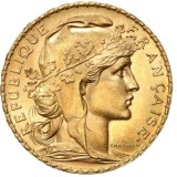 20 Francs Marianne Coq - Pièce Or investissement - Or Connect