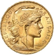 20 Francs Marianne Coq - Pièce Or investissement - Or Connect