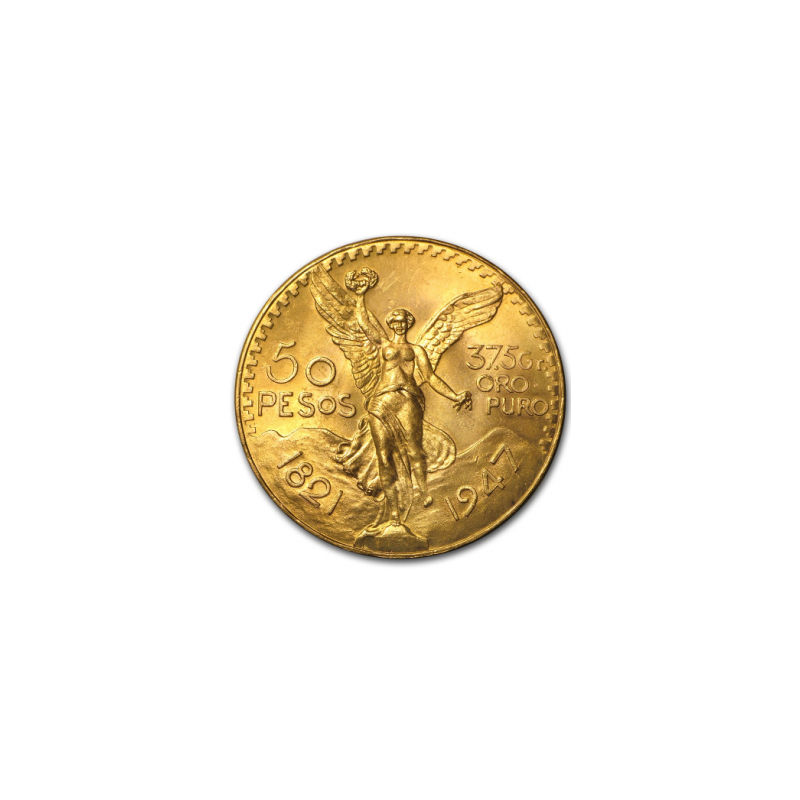 50 Pesos - Pièce Or investissement - Or Connect