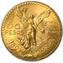 50 Pesos - Pièce Or investissement - Or Connect