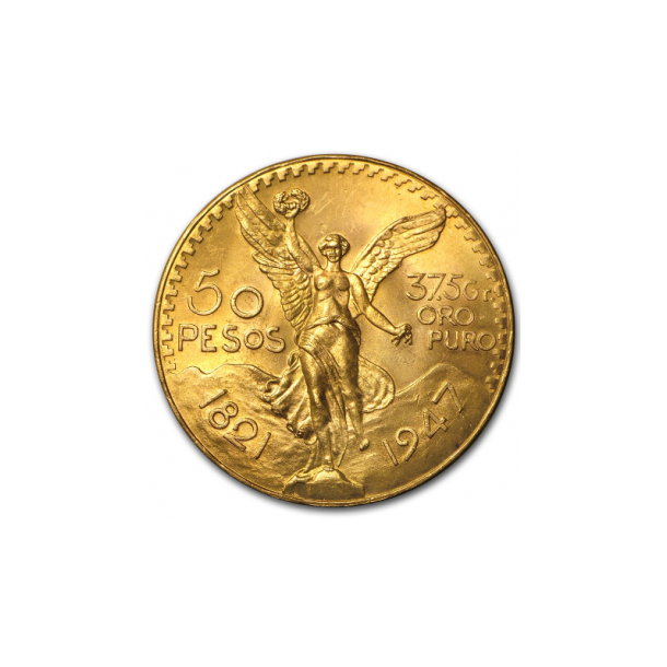 50 Pesos - Pièce Or investissement - Or Connect