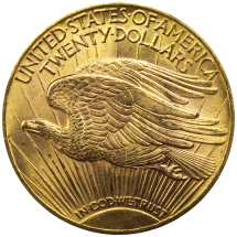 20 Dollars - Pièce Or investissement - Or Connect