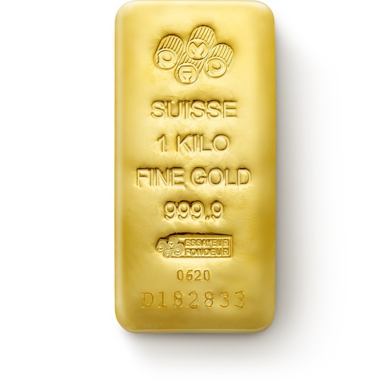 Lingot 1kg or d'investissement - Or Connect