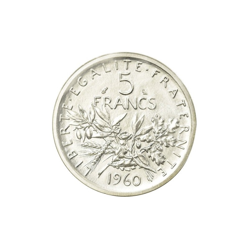 5 Francs Semeuse - Pièces argent investissement - Or Connect