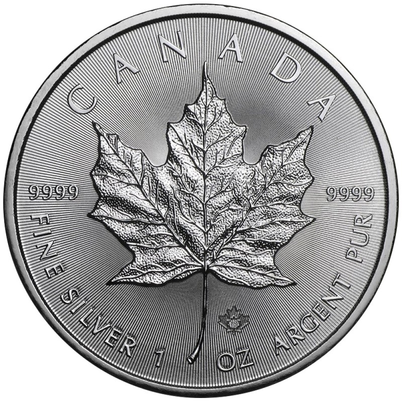 Maple Leaf - 1 Once Argent - Pièces d'investissement - Or Connect