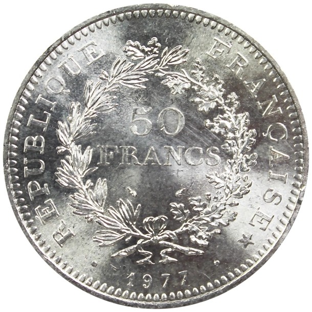 50 Francs Hercule - Pièces argent investissement - Or Connect