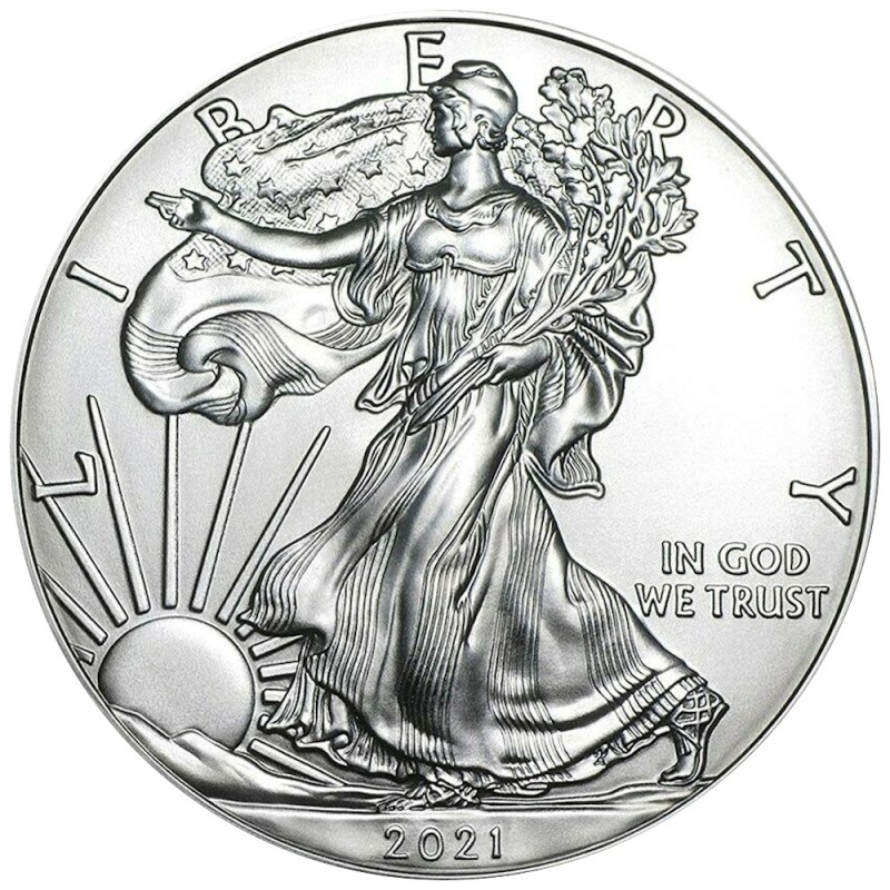 Silver Eagle - 1 Once Argent  - Pièces d'investissement - Or Connect