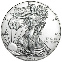 Silver Eagle - 1 Once Argent  - Pièces d'investissement - Or Connect